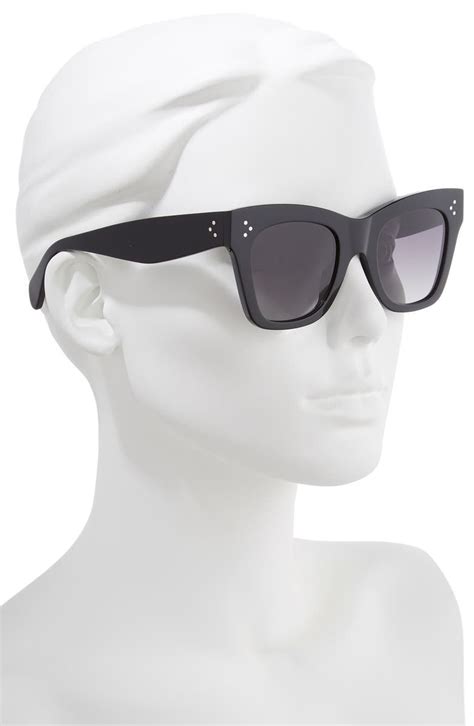 celine sunglasshut|celine 50mm polarized square sunglasses.